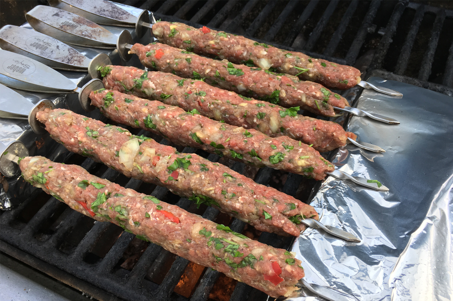 binær Lake Taupo job Kebabspyd af oksekød- Opskrift på de bedste shish kebab