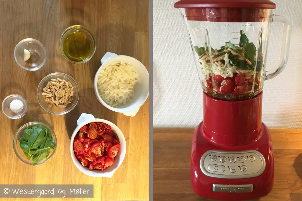 Sådan laver du tomatpesto i din blender