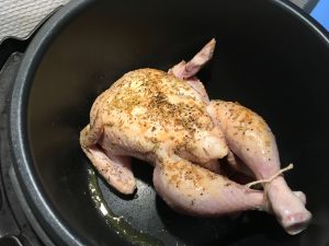 hel kylling i slow cooker opskrift