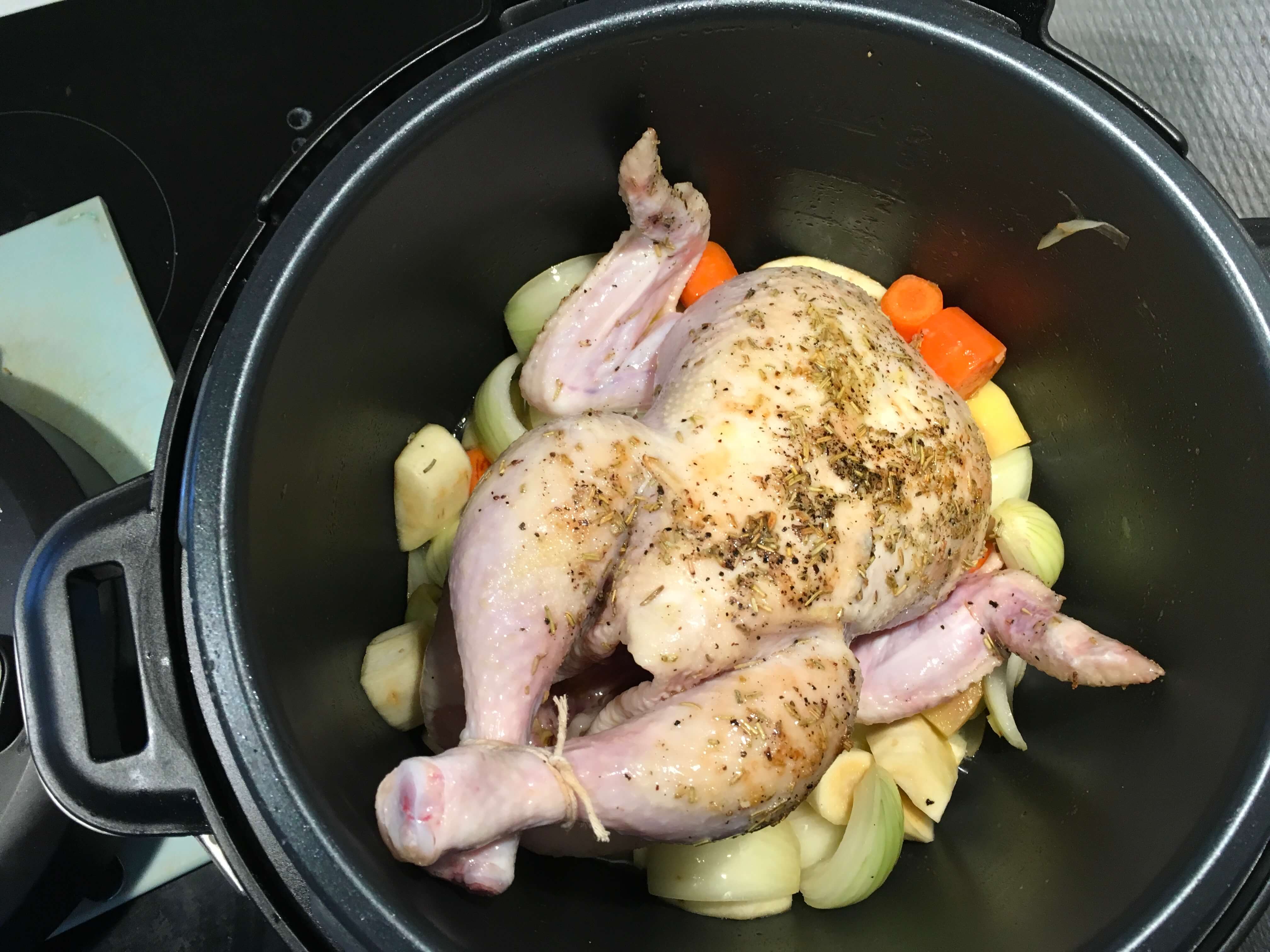 Korean håndjern tung Hel kylling i slow cooker | Opskrift på nem slow cooker kylling