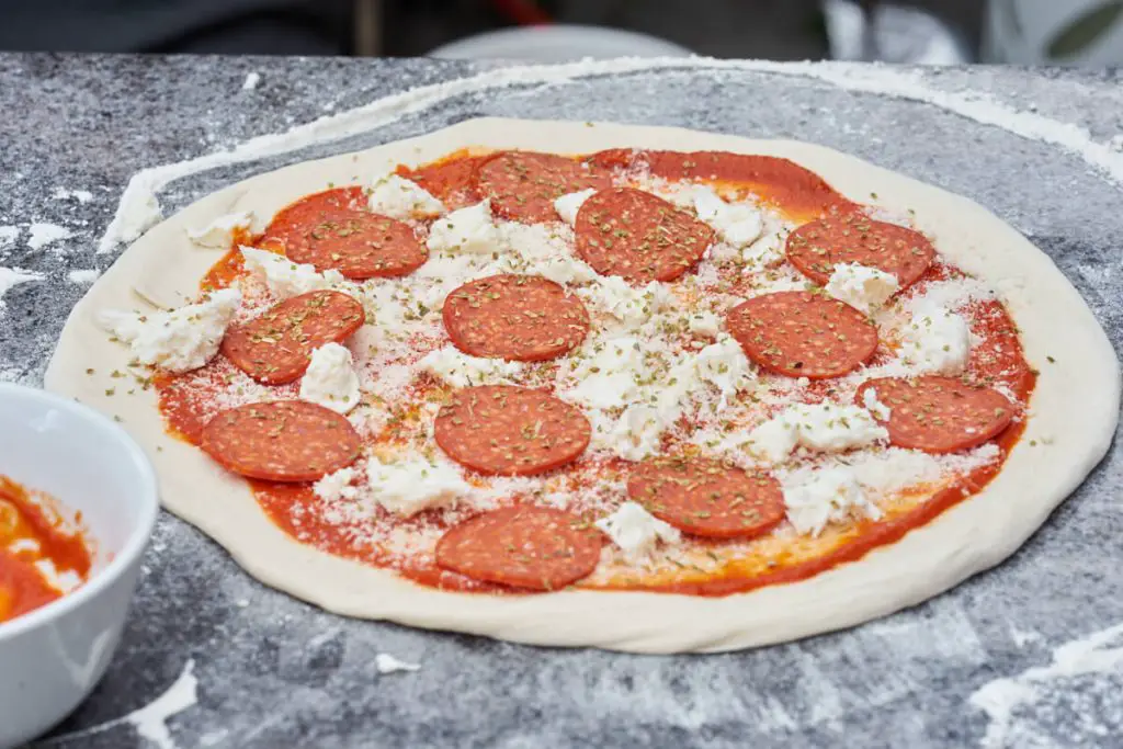 Italiensk pizzadej med tipo 00 hvedemel til hjemmelavet pizza