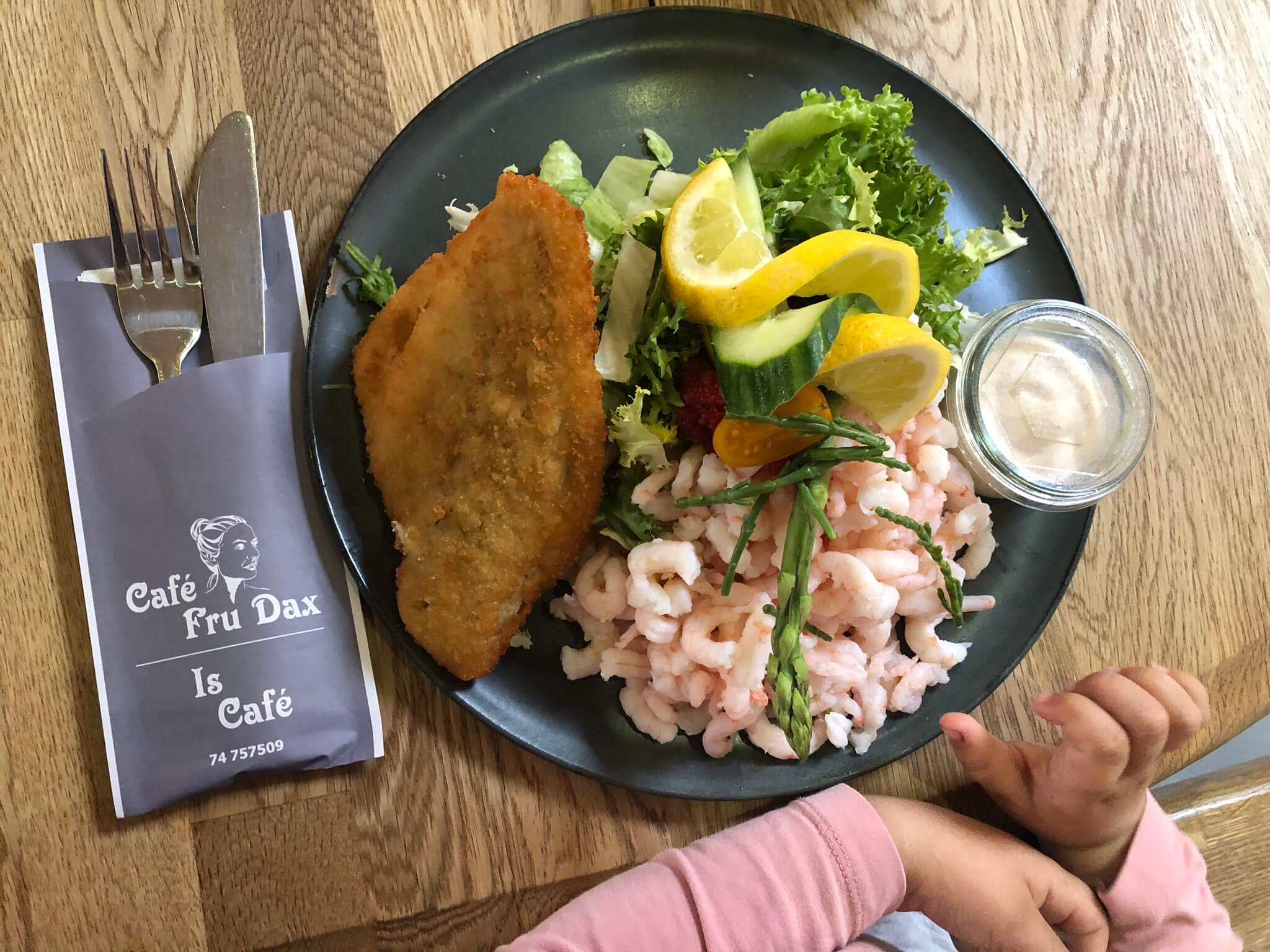 Cafe Fru Dax - Danmarks bedste ishus og dejligt familievenligt spisested på Rømø