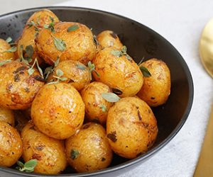 Ristede kartofler med røget paprika