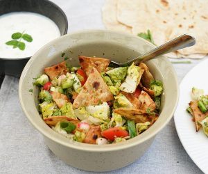 Fattoush – Libanesisk brødsalat