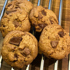 Chocolate chip cookies - Nem opskrift lækre amerikanske cookies med chokolade
