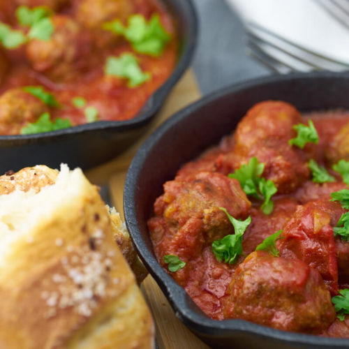 Spanske kødboller - Nem opskrift på lækre saftige spanske kødboller til tapas eller aftensmad.