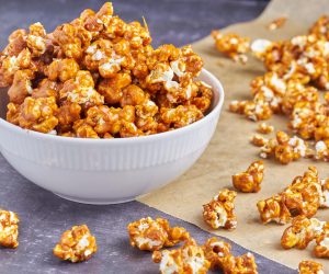 Karamel popcorn – Popcorn med saltet karamel