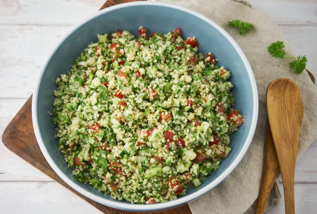 Den bedste bulgursalat - Tabouleh fra libanon