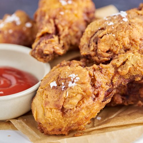 Crispy Southern fried chicken