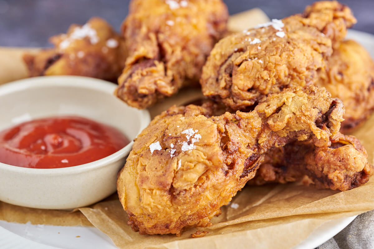 Crispy Southern fried chicken