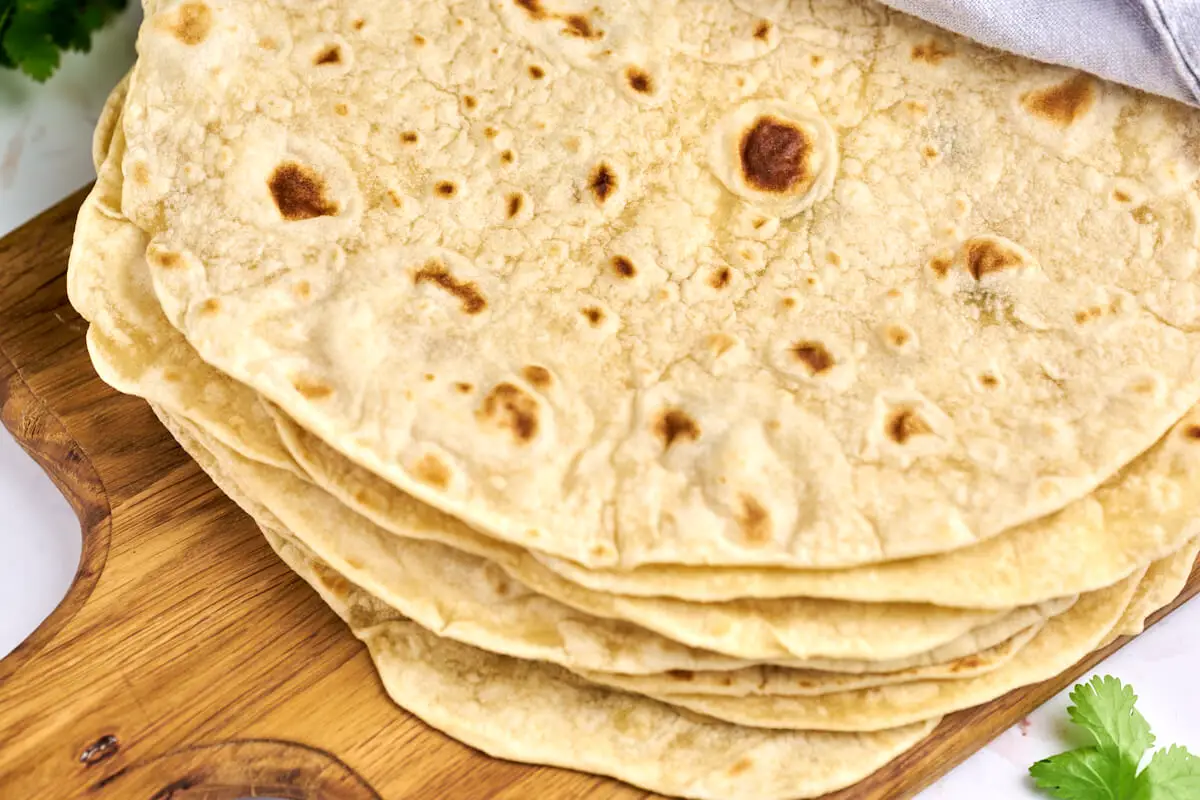 lækre hjemmelavede tortillas som madpandekager
