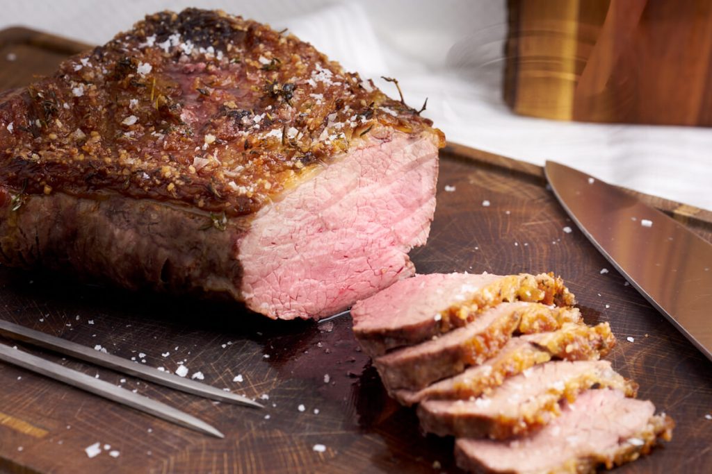 Oksecuvette i ovn Nem opskrift på rosa cuvettesteg