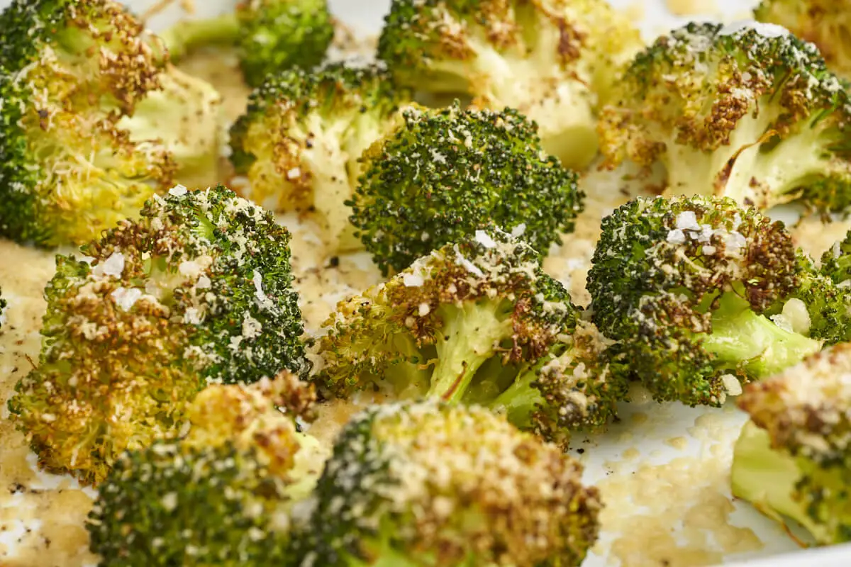 broccoli i ovn med parmesan