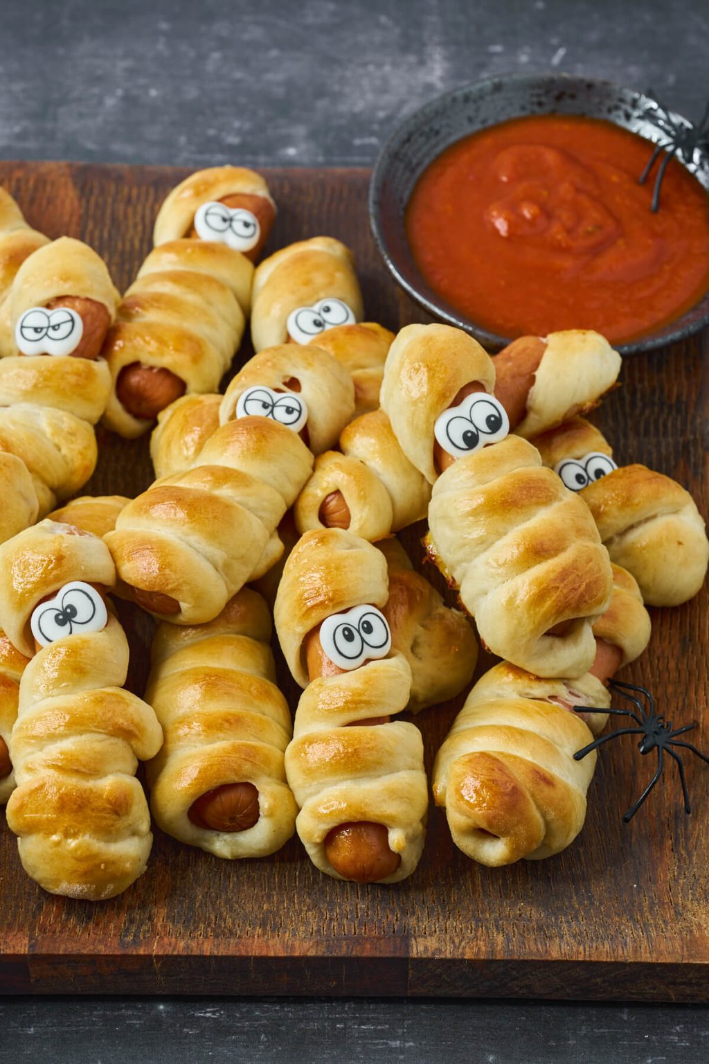 halloween pølsehorn