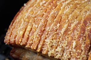 spøde svær på flæskesteg i airfryer.