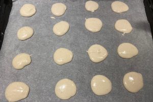 dejen er der sat på bagepladen.