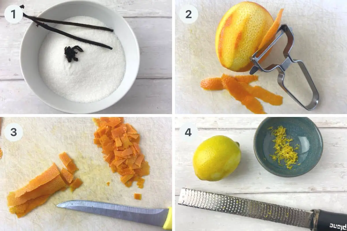 fremgangsmåde til appelsinmarmelade, sådan skræller du appelsin og citron.