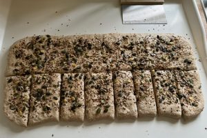 udskæring af sandwich.