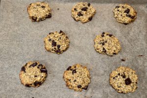 de færdigbagte cookies.