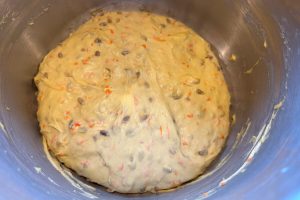 dej til gulerodsbrød.